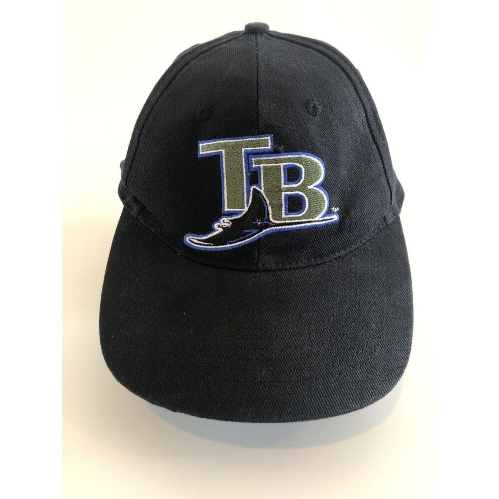 Vintage Tampa Bay Devil Rays/Mountain Dew Kick 10 Adult Adj Strap Back MLB Hat.